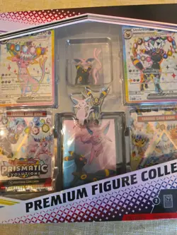 Pokemon TCG Scarlet and Violet Prismatic Evolutions Premium Figure Collection - Image 4