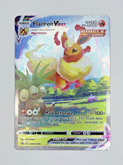 Flareon VMAX SWSH180 - Sword & Shield Black Star Promo Alt Art Pokemon - NM - Image 1