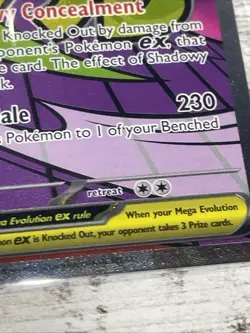 Mega Gengar EX Mint - Mega Attack Rare - Pokemon Ascended Heroes 269/217 English - Image 3
