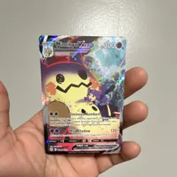Pokemon Mimikyu VMAX Full Art Ultra Rare Holo TG17/TG30 Brilliant Stars - Image 1