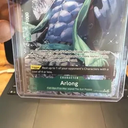 One Piece Arlong Alternate Art OP11-023 a Fist of Divine Speed English, NM Foil - Image 3