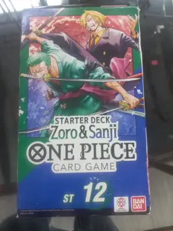 New and Sealed x 1 Starter Deck - Zoro and Sanji One Piece TCG Starter Decks - Image 1