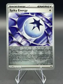 Pokemon Journey Together Reverse Holo 159/159 Spiky Energy - TCG Card - NM - Image 1