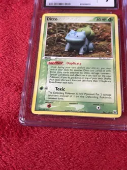 Cgc 9 Ditto Bulbsaur 36/113 Ex Delta Species 2005 Pokemon Card - Image 4