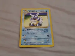 Pokemon Card Shadowless - Wartortle 42/102 Excellent Shape. Stage 1. 1999 PHOTOS - Image 1