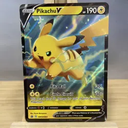 Pikachu V SWSH063 SWSH: Sword & Shield Promo Cards Holo - Image 1
