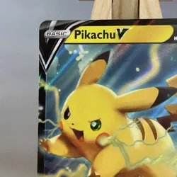 Pikachu V SWSH063 SWSH: Sword & Shield Promo Cards Holo - Image 2