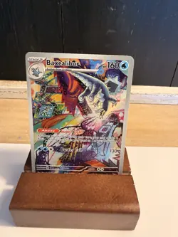 Pokemon TCG Baxcalibur Card 210/193 IR Sv02: Paldea Evolved 2023 - Image 1