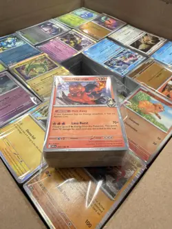 5000+ Pokemon TCG Bulk Card Lot HOLO/REVERSE HOLO Only, No Energy Box #4 - Image 1