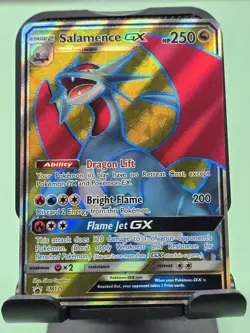 Pokemon Card - Salamence GX Black Star Promo SM139 Promo - Image 1