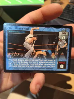 Turn Up the Heat (Mid-match Action)- WWE Raw Deal Card – $ - Image 1