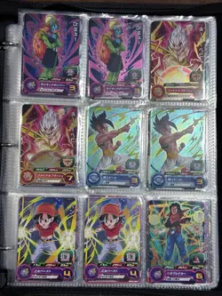 Dragon Ball Super Card Game Mixed Lot (Eng + Jpn) Holo Binder (114) + 500 Bulk - Image 1