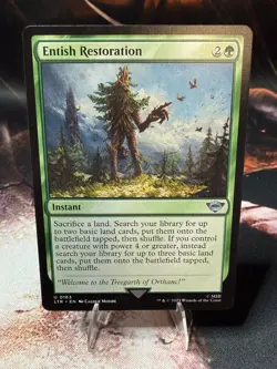Entish Restoration LTR 163 The Lord of the Rings Tales of Middle-earth MTG - Image 1