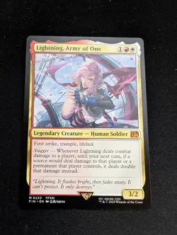 Lightning, Army Of One | FIN 0233 | Non-Foil, NM - Image 1