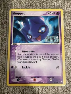 Shuppet 40/100 Ex Crystal Guardians Reverse Holo Foil Stamped Pokemon Card HP MP - Image 1