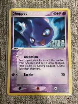 Shuppet 40/100 Ex Crystal Guardians Reverse Holo Foil Stamped Pokemon Card HP MP - Image 2