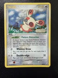 Spinda 26/92 Legend Maker Reverse Holo Stamped Pokemon TCG HP/DMG - Image 1