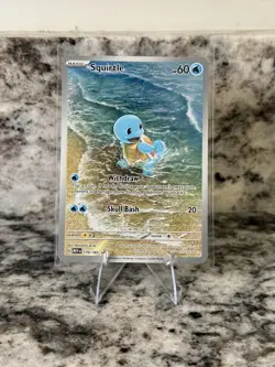 Pokemon TCG Squirtle 170/165 Scarlet & Violet 151 IR NM - Image 1