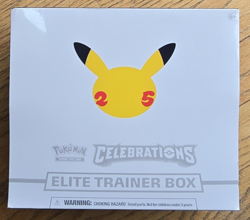 Pokemon 25th Anniversary Celebrations Elite Trainer Box ETB New Factory Sealed - Image 1
