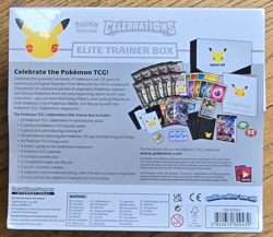 Pokemon 25th Anniversary Celebrations Elite Trainer Box ETB New Factory Sealed - Image 2