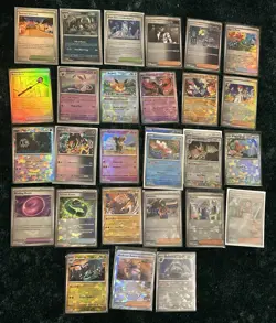 Pokemon TCG Lot 29 Prismatic Evolutions Pokeball Reverse Holos Near Mint Eevee - Image 1