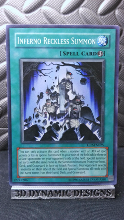 | Yugioh Inferno Reckless Summon DP2-EN025 Super Duelist Pack Chazz PL 🔥 | - Image 1