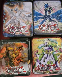 Yugioh Empty Tins Various generations - Image 3