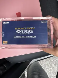 One Piece Sealed Romance Dawn OP-01 Booster Box (Blue Bottom) English - Image 4