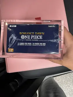 One Piece Sealed Romance Dawn OP-01 Booster Box (Blue Bottom) English - Image 5