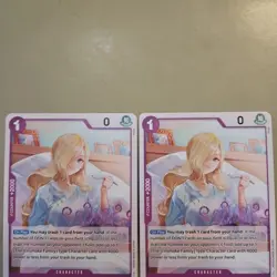 2X One Piece Vinsmoke Sora (OP06-063/239) OP06 Wings of the Captain NM TCG CCG - Image 2