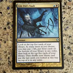 Lim-Dul's Vault 197 Commander 2013 Regular NM MTG TCG CARD - Image 1