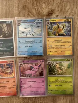 Pokemon TCG: Prismatic Evolutions Costco Mini Tin Cosmos Promo Cards Set Of 8 - Image 4