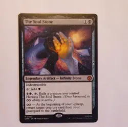 Magic: The Gathering The Soul Stone Legendary Artifact Mythic Marvel's Spider-M… - Image 1