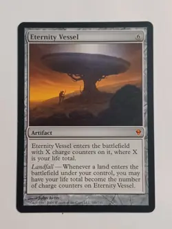 MTG Eternity Vessel Zendikar Mythic Rare Near Mint Magic The Gathering Artifact - Image 1