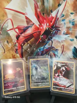 Comfey GG14 & Absol GG16 & Thievul GG17 Crown Zenith Pokemon Cards - Image 1