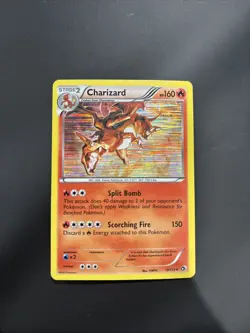 Pokemon Charizard 19/113 Legendary Treasures Holo - Image 1