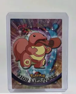 Lickitung #108 Pokemon 2000 Topps TV Non Holo - Image 1