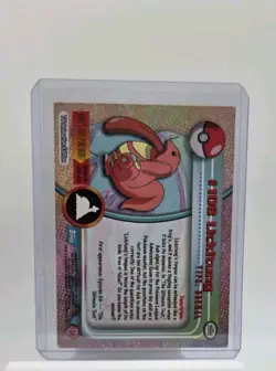 Lickitung #108 Pokemon 2000 Topps TV Non Holo - Image 4