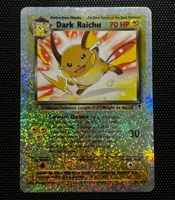 Pokemon Card Dark Raichu 7/110 Legendary Collection Reverse Holo Rare - Image 1