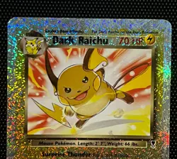 Pokemon Card Dark Raichu 7/110 Legendary Collection Reverse Holo Rare - Image 4