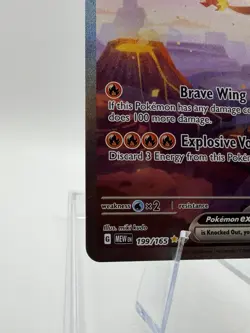 Pokemon TCG Charizard EX 199/165 Scarlet & Violet 151 SIR NM - Image 5