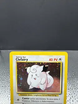 Pokemon TCG Clefairy Base Set 5/102 Holo Unlimited Holo Rare Spanish - Image 2