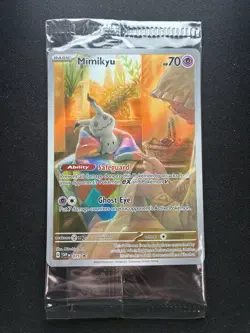 Pokemon: Mimikyu Scarlet & Violet Promo 075 (Sealed) - Image 1