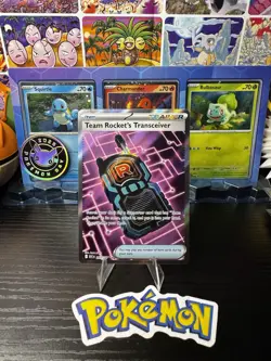 Team Rocket's Transceiver 263/217 Mega Evolution Ascended Heroes Pokemon TCG - Image 1