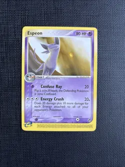 Pokemon TCG: Espeon 16/100 EX Sandstorm Non Holo Rare - NM - Image 1
