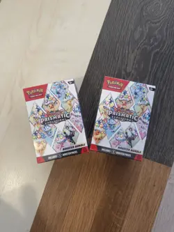 🔥 X2 Pokemon TCG Scarlet & Violet Prismatic Evolutions Booster Bundle SEALED ✅ - Image 1