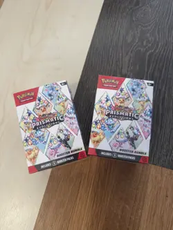 🔥 X2 Pokemon TCG Scarlet & Violet Prismatic Evolutions Booster Bundle SEALED ✅ - Image 4