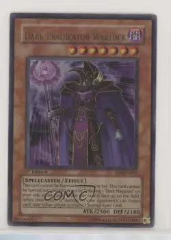 Dark Eradicator Warlock 1st Ed. YuGiOh Spellcaster's Judgment #SD6-EN001 2006 - Image 1