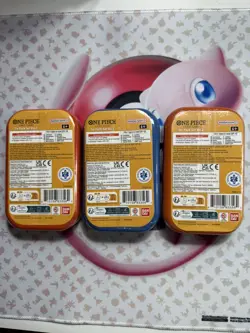 ONE PIECE CARD GAME Tin Set Vol. 2 FULL SET IN HAND SET OF 3 BRAND NEW OP-13 - Image 2