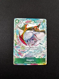 One Piece TGC -Megalo EB04-018 R ALT ART - OP14 The Azure Sea's Seven - Image 1